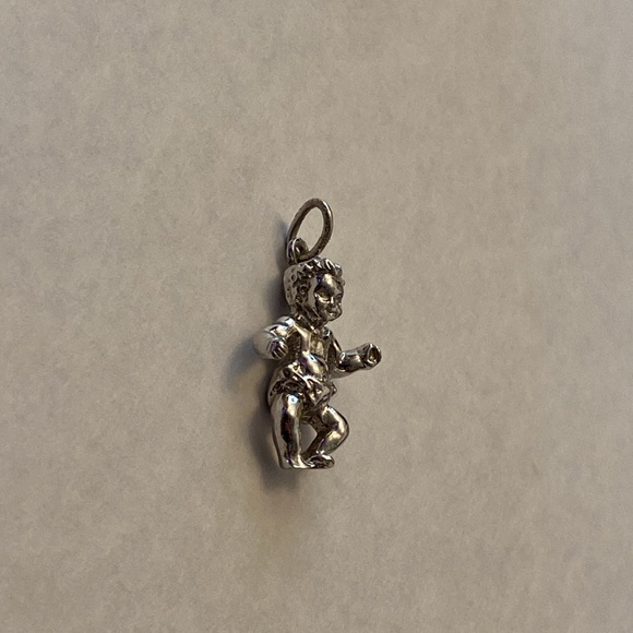 🕰️TRADED🕰️Vtg Sterling Realistic Baby pendant - Picture 3 of 7